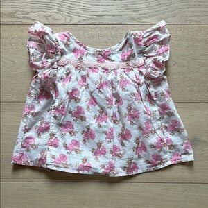 American Girl floral blouse